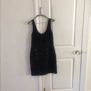 Black sequin Laundry dress